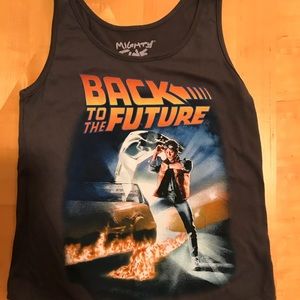 Back to the Future ladies tank top